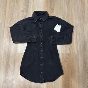 Good american shaped denim dress